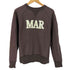 marmors 22AW chenille embroidery sweat シェニール エンブロイダリー スウェット レディース FR:36