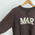 marmors 22AW chenille embroidery sweat シェニール エンブロイダリー スウェット レディース FR:36