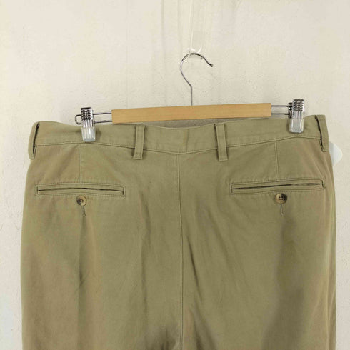 エディーバウアー Eddie Bauer 白タグ ツータック チノパンツ メンズ 36×30