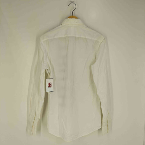 アレキサンダーマックイーン Alexander McQueen TRUTH Printed Cotton-Poplin Shirt トゥルース プリンテッド コットン ポプリンシャツ メンズ 44