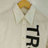 アレキサンダーマックイーン Alexander McQueen TRUTH Printed Cotton-Poplin Shirt トゥルース プリンテッド コットン ポプリンシャツ メンズ 44