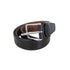 MADE IN ITALY GENUINE LEATHER SOLID BRASS レザーベルト メンズ