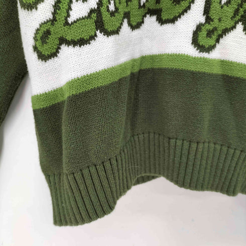 アーバン レヴィヴォ URBAN REVIVO スキッパーカラーニット メンズ US 4