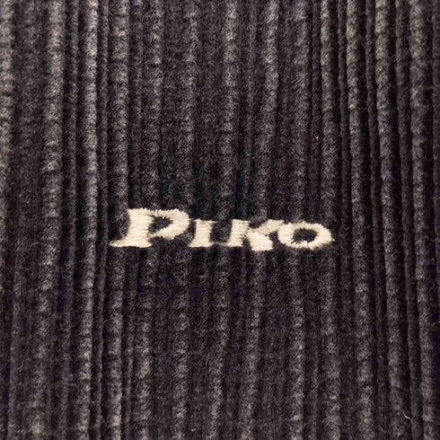 ピコ PIKO 90S ロゴ刺繍 ジップアップ コーデュロイジャケット メンズ import:M