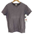 レミレリーフ REMI RELIEF USED加工 スウェット生地 Vガゼット ダメージ S/S Tシャツ ボロ メンズ JPN:S