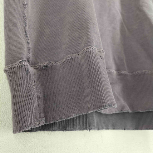 レミレリーフ REMI RELIEF USED加工 スウェット生地 Vガゼット ダメージ S/S Tシャツ ボロ メンズ JPN:S