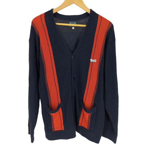 ペニーズ PENNEYS 別注 Vネック ガーター ニット カーディガン メンズ JPN:L