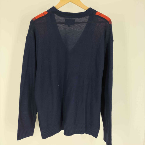 ペニーズ PENNEYS 別注 Vネック ガーター ニット カーディガン メンズ JPN:L
