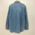 ゲスジーンズ GUESS JEANS 90-00S フロントポケット デニム L/S シャツ メンズ import:M