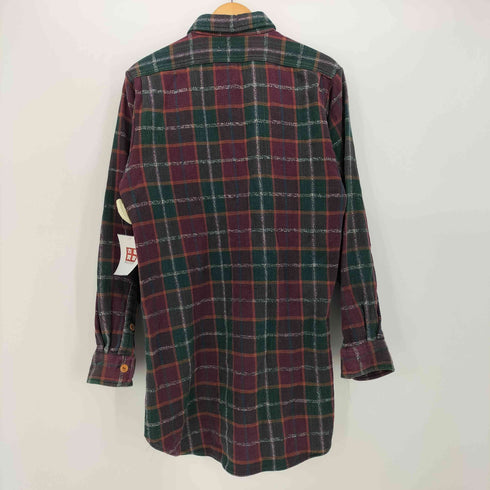 ポロバイラルフローレン Polo by RALPH LAUREN ポニー無し 外付けタグ チェック柄 L/S シャツ メンズ import:L
