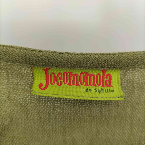ホコモモラ Jocomomola くるみ 総柄ボタン ウール レーヨン ギャザー ブラウス レディース EUR:40