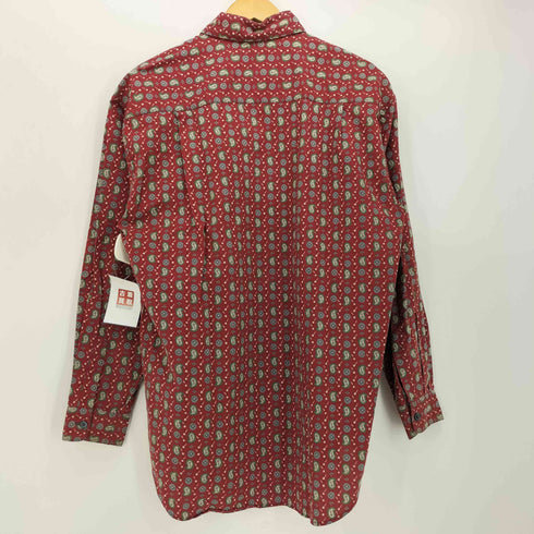 Candi Fantasi 90-00S 家タグ ペイズリー柄 L/S シャツ メンズ