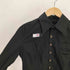 ディーゼル DIESEL トルコ製 78 ロゴ 刺繍 襟芯 L/S シャツ レディース import:M