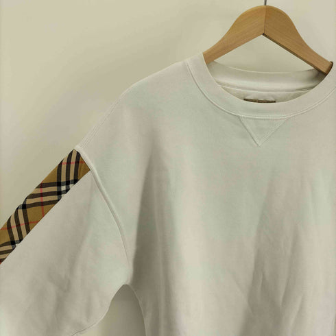 バーバリー BURBERRY ノバチェックスリーブ スウェットプルオーバー メンズ import:M