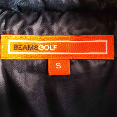 ビームス BEAMS GOLF 2WAY 迷彩 ダウン ニット ブルゾン レディース JPN:S