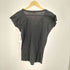 ディーゼル DIESEL ロゴ プリント Vネック ノースリーブ Tシャツ Y2K レディース import:S