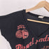 ディーゼル DIESEL ロゴ プリント Vネック ノースリーブ Tシャツ Y2K レディース import:S