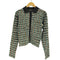 ケイビーエフ KBF 24AW ツイードフリンジニット レディース ONE SIZE
