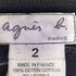 アニエスベー agnes b. フランス製 袖ロゴ カットソー レディース 2
