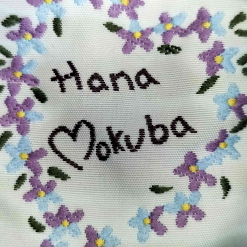 Hana Mokuba ファー フーデット ツイードブルゾン レディース