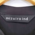 ミズイロインド mizuiro ind レーヨン ポリ ノーカラー L/S シャツ ワンピース レディース