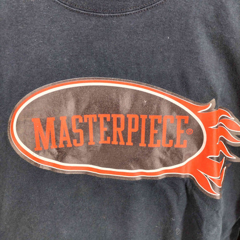 マスターピース MASTERPIECE 90-00S フレーム パータン ロゴ プリント L/S Tシャツ メンズ JPN:XL