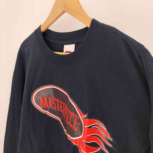 マスターピース MASTERPIECE 90-00S フレーム パータン ロゴ プリント L/S Tシャツ メンズ JPN:XL