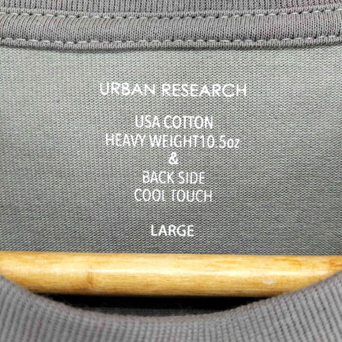 アーバンリサーチ URBAN RESEARCH ヘビールーズクールロングスリーブTシャツ メンズ JPN:L