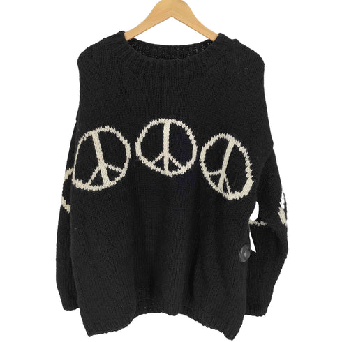 ニッチ niche. MacMahon Knitting Mills Line Peace Knit ライン ピース ニット メンズ
