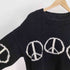 ニッチ niche. MacMahon Knitting Mills Line Peace Knit ライン ピース ニット メンズ