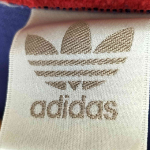 アディダス adidas デサント製 メッシュ スウェット メンズ L-O