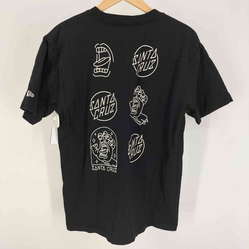 サンタクルズ SANTA CRUZ コラボ アウトライン ロゴ プリント S/S Tシャツ メンズ import:XL