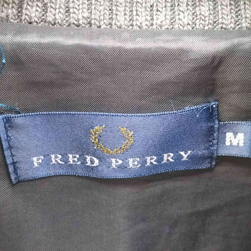 フレッドペリー FRED PERRY 月桂樹ロゴ刺繍 中綿 キルティング ジャケット メンズ import:M