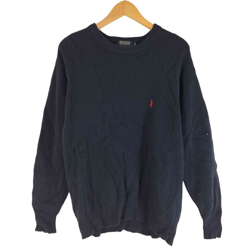 ポロバイラルフローレン Polo by RALPH LAUREN 00S ポニー刺繍 ウールニット メンズ import:L