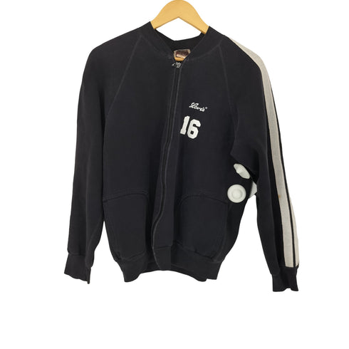 リーバイス Levis 80S カナダ製 ラグラン サイドライン ナンバリング 両面プリント トラックジャケット ロケットTALONジップ メンズ import:L
