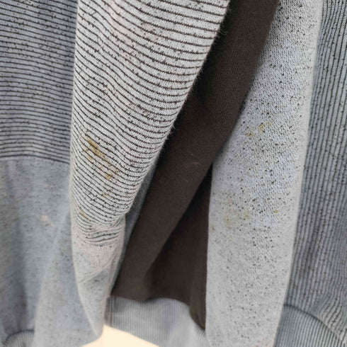 CLASSICS BY PALMLAND ストライプ ポロシャツ L/S スウェット メンズ 5X