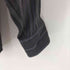ADDENDUM 90S コットン ポリ ノーカラー ストライプ L/S シャツ メンズ import:L