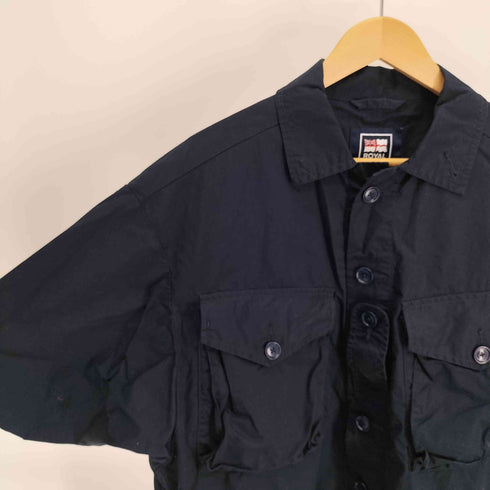 ロイヤルネイビー ROYAL NAVY ビッグ スリーブ ミリタリー シャツ メンズ import:M