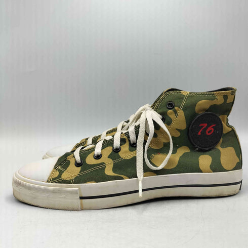 アムーダーズ AH MURDERZ PATCH AUTHENTIC SNEAKER CAMO X WHT 76/100 カモ 迷彩柄 ハイカット スニーカー メンズ JPN:28