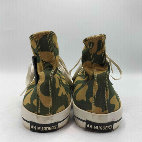 アムーダーズ AH MURDERZ PATCH AUTHENTIC SNEAKER CAMO X WHT 76/100 カモ 迷彩柄 ハイカット スニーカー メンズ JPN:28