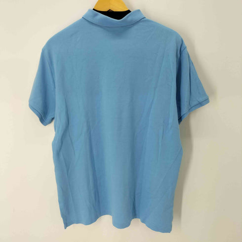 ポロバイラルフローレン Polo by RALPH LAUREN スモールポニー刺繍 S/S ポロシャツ ターコイズブルー メンズ import:L