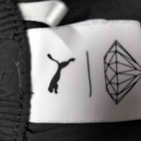 ダイヤモンドサプライ DIAMOND SUPPLY コラボ SHORTS サイドライン ナイロン ショーツ メンズ L