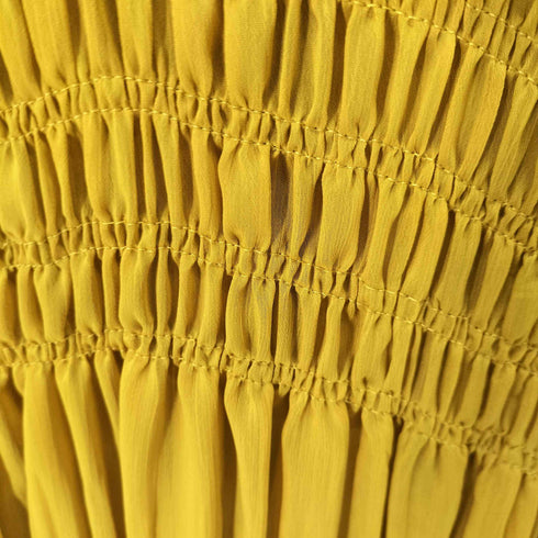 ザラ ZARA リボン ウエストシャーリング ワンピース レディース import:S