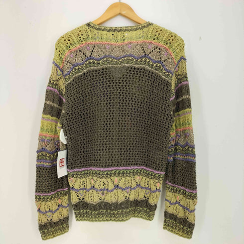 SIGRID OLSEN ラミーコットン クロシェ カーディガン レディース import:S