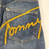 トミーヒルフィガー TOMMY HILFIGER バックロゴ刺繍 ストレートデニムパンツ メンズ S