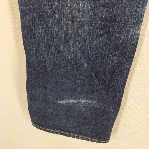 トミーヒルフィガー TOMMY HILFIGER バックロゴ刺繍 ストレートデニムパンツ メンズ S