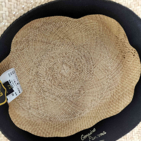 Doria 1905 イタリア製 パナマハット 麦わら帽子 レディース 57