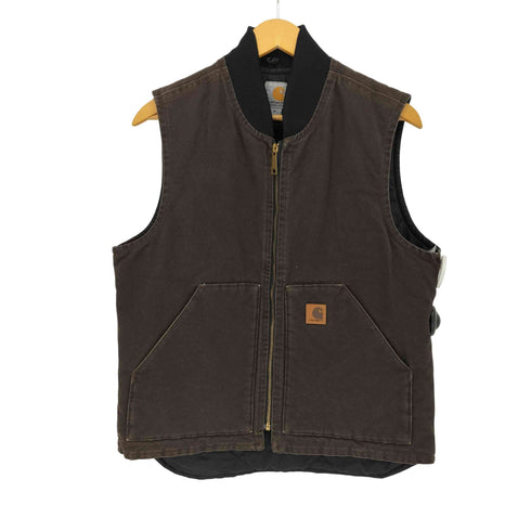 カーハート Carhartt メキシコ製 アクティブベスト 裏地キルティング ダック地 メンズ JPN:M