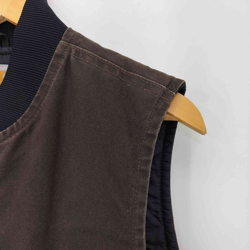 カーハート Carhartt メキシコ製 アクティブベスト 裏地キルティング ダック地 メンズ JPN:M