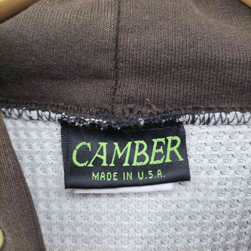 キャンバー CAMBER 裏地サーマルジップアップパーカー 肉厚 メンズ JPN:M